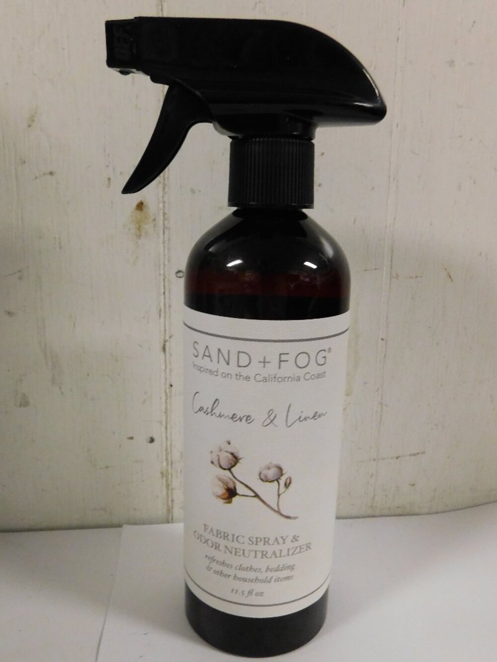 Sand + Fog Fabric Spray & Odor Neutralizer CASHMERE & LINEN NEW 11.5 oz